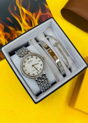 Подарочный набор часы, 2 браслета и коробка 20710464