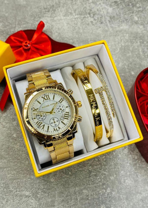 Подарочный набор часы, 2 браслета и коробка 20713422