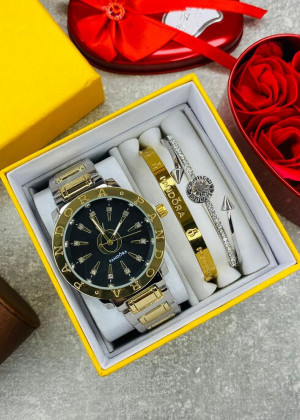 Подарочный набор часы, 2 браслета и коробка 20713435