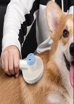 Пуходерка с кнопкой для кошек и собак 20761095