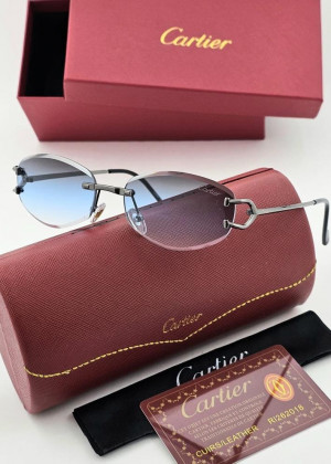 Набор женские солнцезащитные очки, коробка, чехол + салфетки #21209677