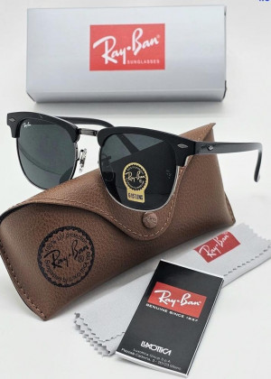 Набор мужские солнцезащитные очки, коробка, чехол + салфетки #21215771