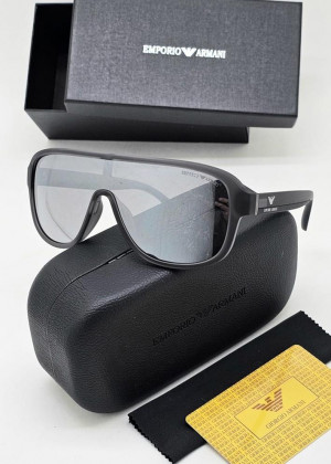 Набор мужские солнцезащитные очки, коробка, чехол + салфетки #21244096