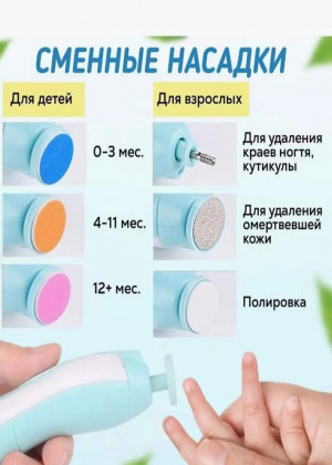 Триммер для ногтей детский для новорожденных #22819943
