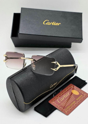 Набор женские солнцезащитные очки, коробка, чехол + салфетки #22881474