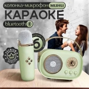 Детская караоке система микрофон и беспроводная колонка #22927441