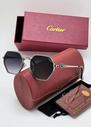 Набор женские солнцезащитные очки, коробка, чехол + салфетки 22945043