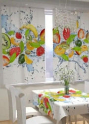 Фотошторы для кухни