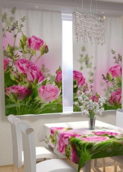 Фотошторы для кухни