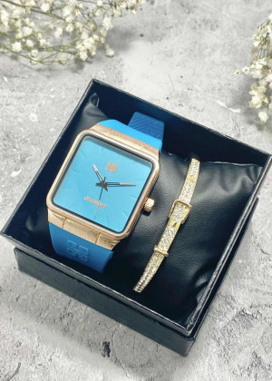 Подарочный набор для женщин часы и браслет+ коробка 23124240
