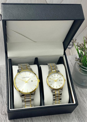 Подарочный набор часы для мужчин и для женщин + коробка 23124306