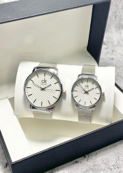 Подарочный набор часы для мужчин и для женщин + коробка
