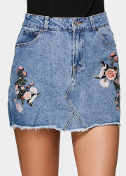 Джинсовая юбка