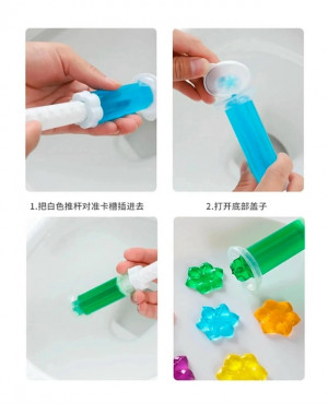 Гель-освежитель для унитаза в шприце 23174007