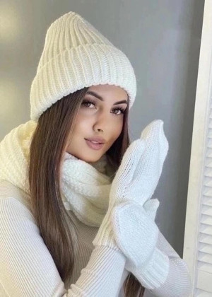 Шапка + шарф и перчатки #23209853