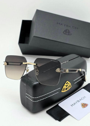 Набор мужские солнцезащитные очки, коробка, чехол + салфетки #23232418