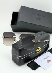 Набор мужские солнцезащитные очки, коробка, чехол + салфетки