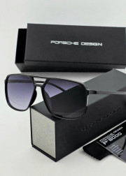 Набор мужские солнцезащитные очки, коробка, чехол + салфетки