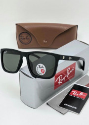 Набор мужские солнцезащитные очки, коробка, чехол + салфетки