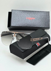 Набор мужские солнцезащитные очки, коробка, чехол + салфетки