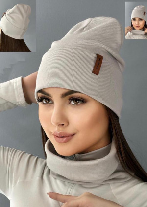 Шапка + шарф 2в1 #23260192