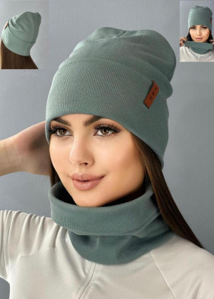 Шапка + шарф 2в1 #23260193