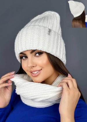 Шапка + шарф 2в1 #23260202