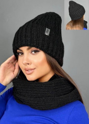 Шапка + шарф 2в1