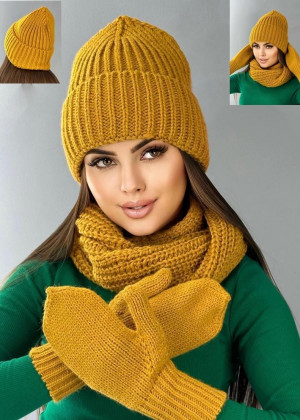 Шапка + шарф и перчатки #23260212