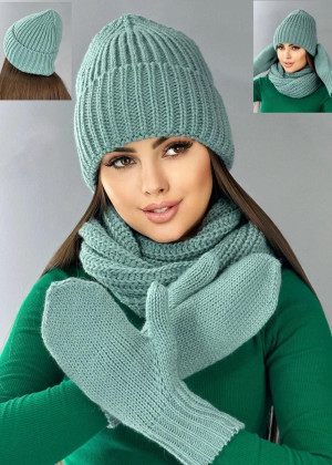 Шапка + шарф и перчатки #23260213