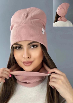 Шапка + шарф 2в1 #23260223