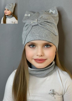 Шапка + шарф 2в1 #23260229