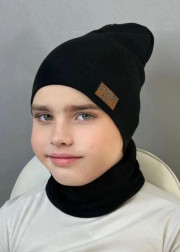 Шапка + шарф 2в1