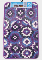 Коврик для ванны и туалета 2шт