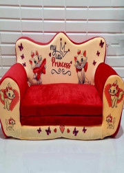 Детское мягкое раскладное кресло - кровать