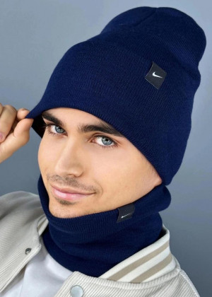 Шапка + шарф 2в1 #23295948