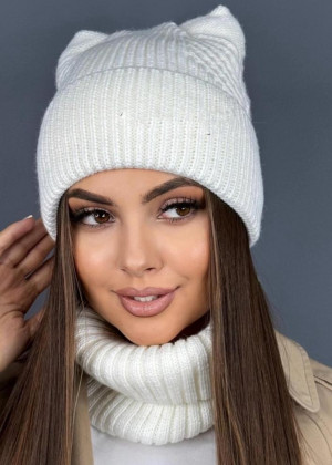Шапка+шарф 2в1 #23300789