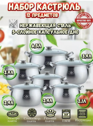Набор кастрюли #23348012