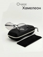 Набор женские солнцезащитные очки, коробка, чехол + салфетки