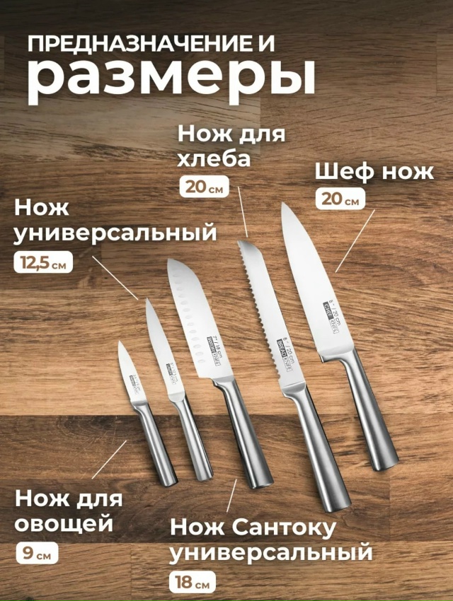 Набор ножей 23056332