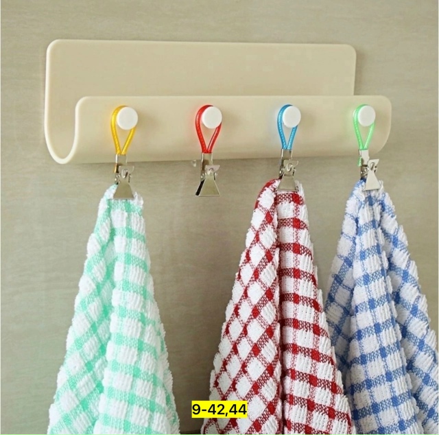 Набор крючков прищепка для полотенец 23094744