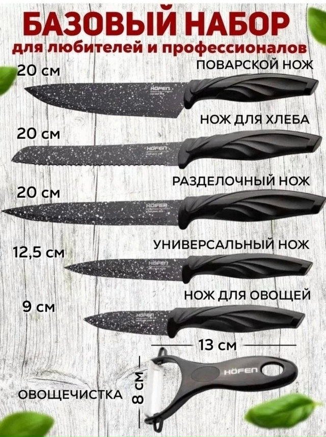 Набор ножей 23167749